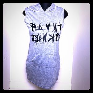 Plant Junkie mini dress or shirt Vegan Vegetarian